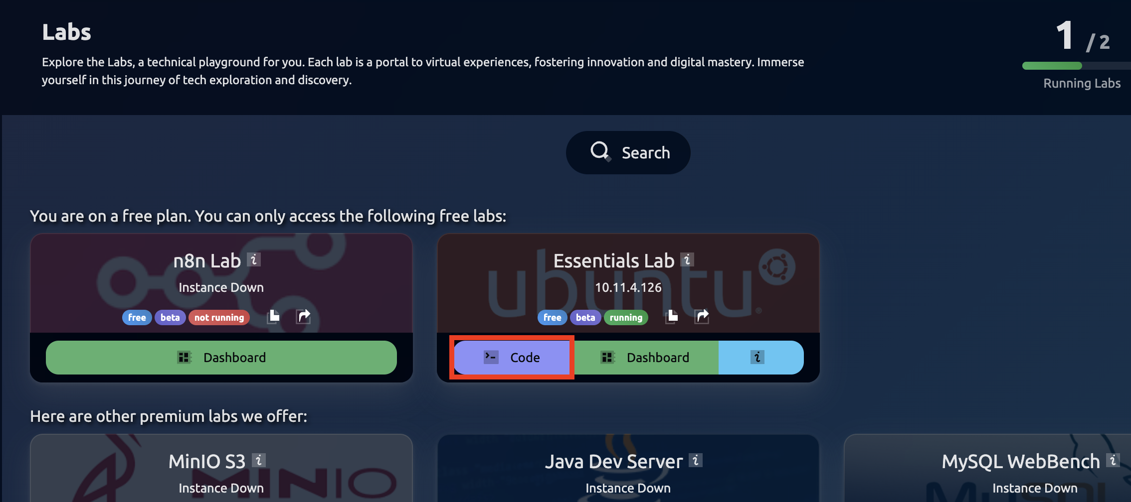 Launch Code IDE
