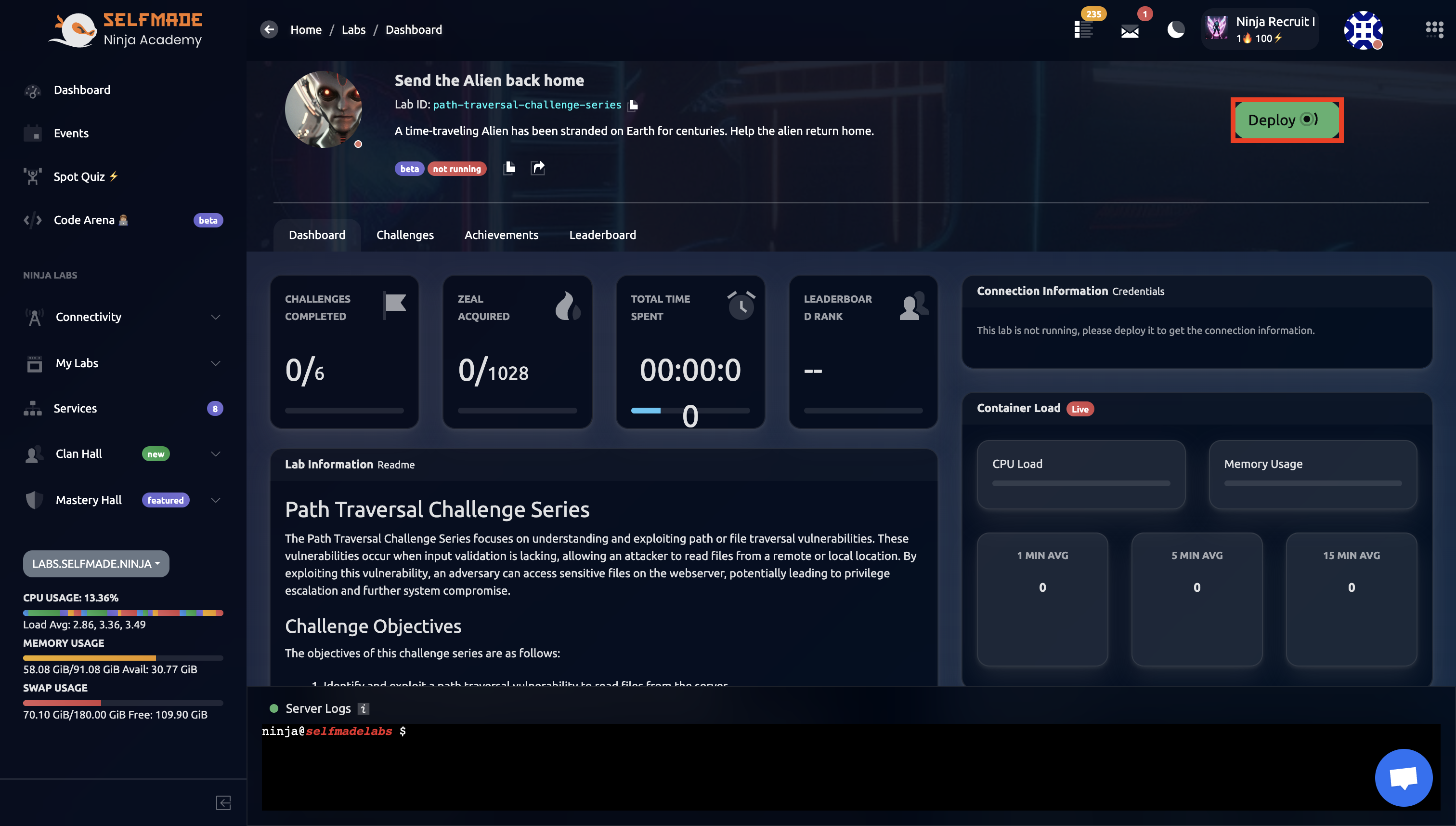 Deploy Challenge