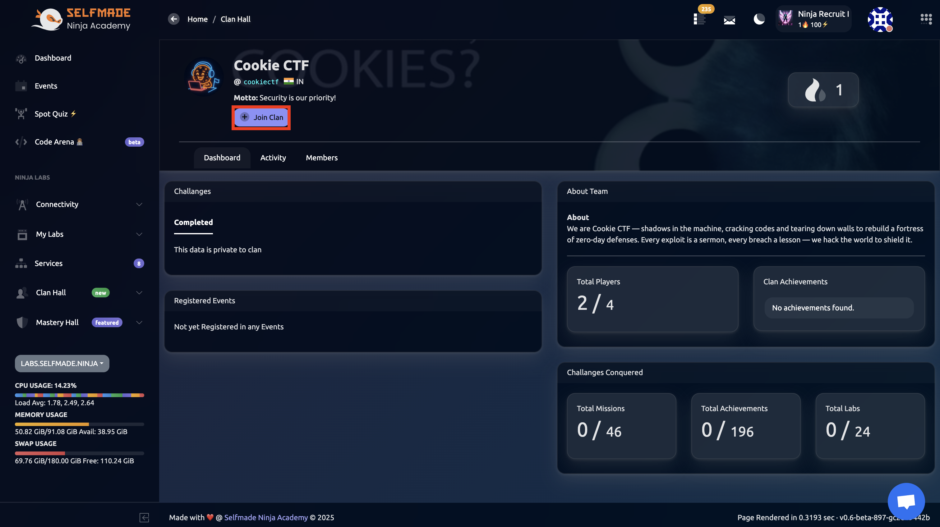 Join Existing Clan