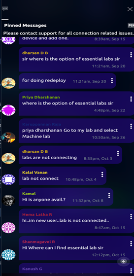 Community Chat Interface