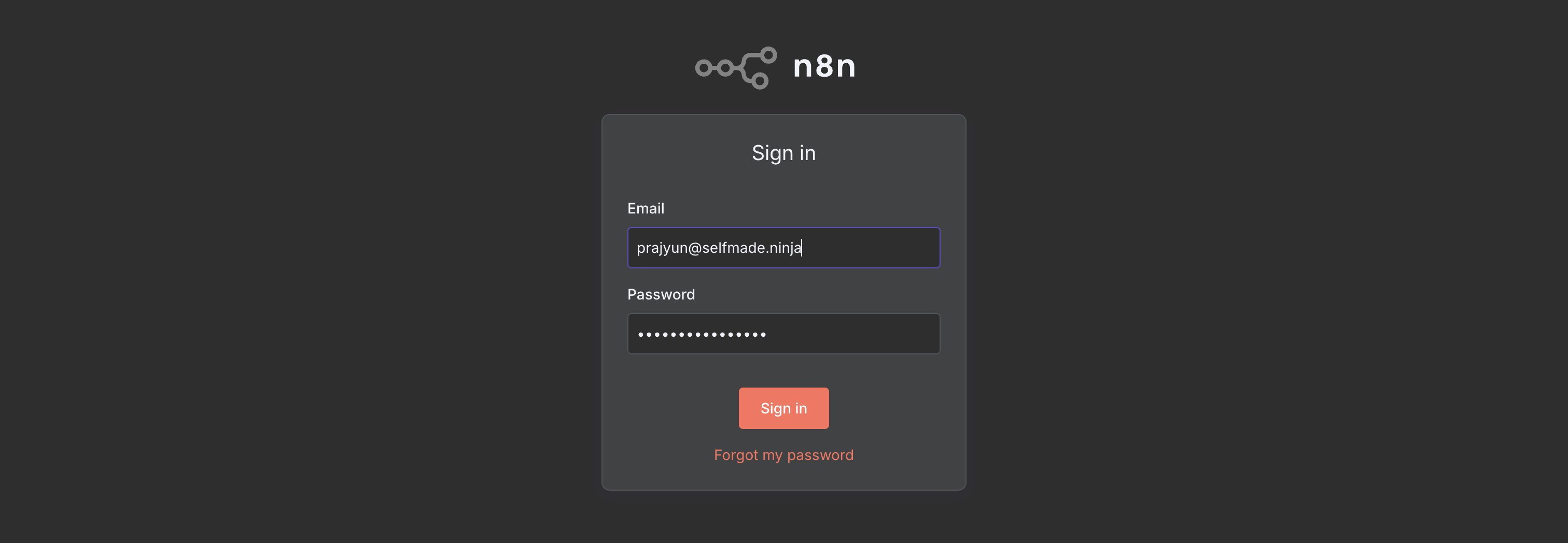 Login to Instance